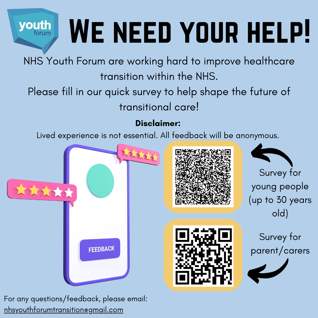 Transition poster and QR code we need your help