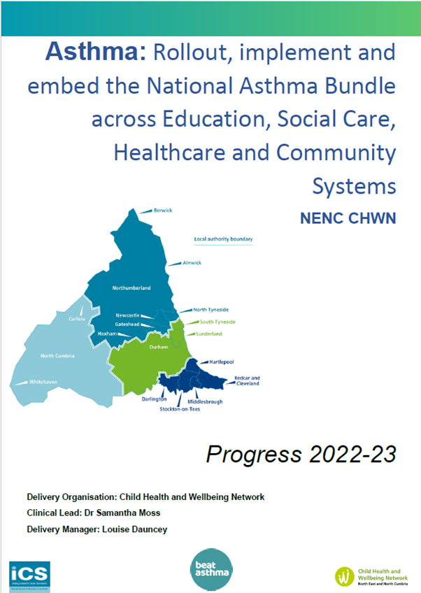 Thumbnail National Asthma Bundle Progress Report 2022-23