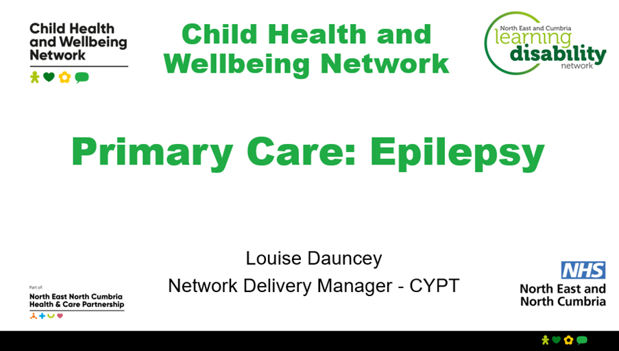 Primary care epilepsy presentation slides